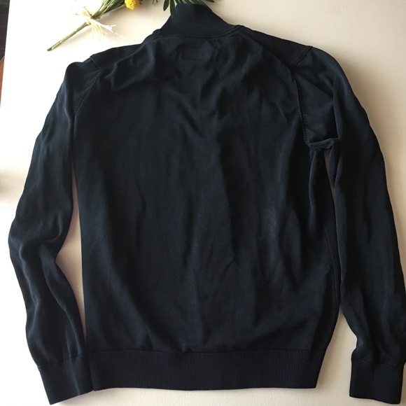 MCS Apparel zip up sweater 100% cotton XL, Black - Picture 7 of 8